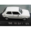 Solido VW Golf 1 white, 1974 1/43